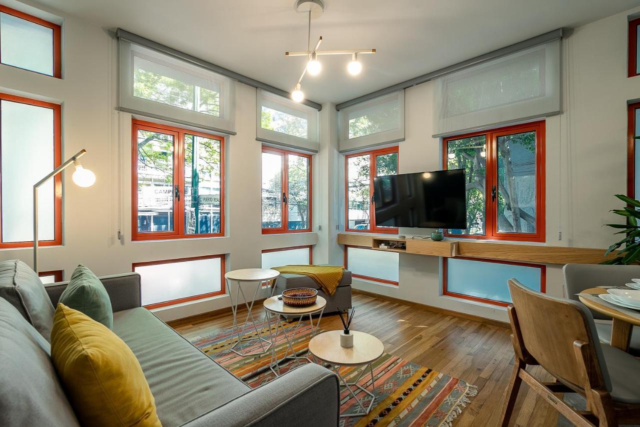Beautiful New, Modern Condo In La Condesa! مدينة مكسيكو المظهر الخارجي الصورة